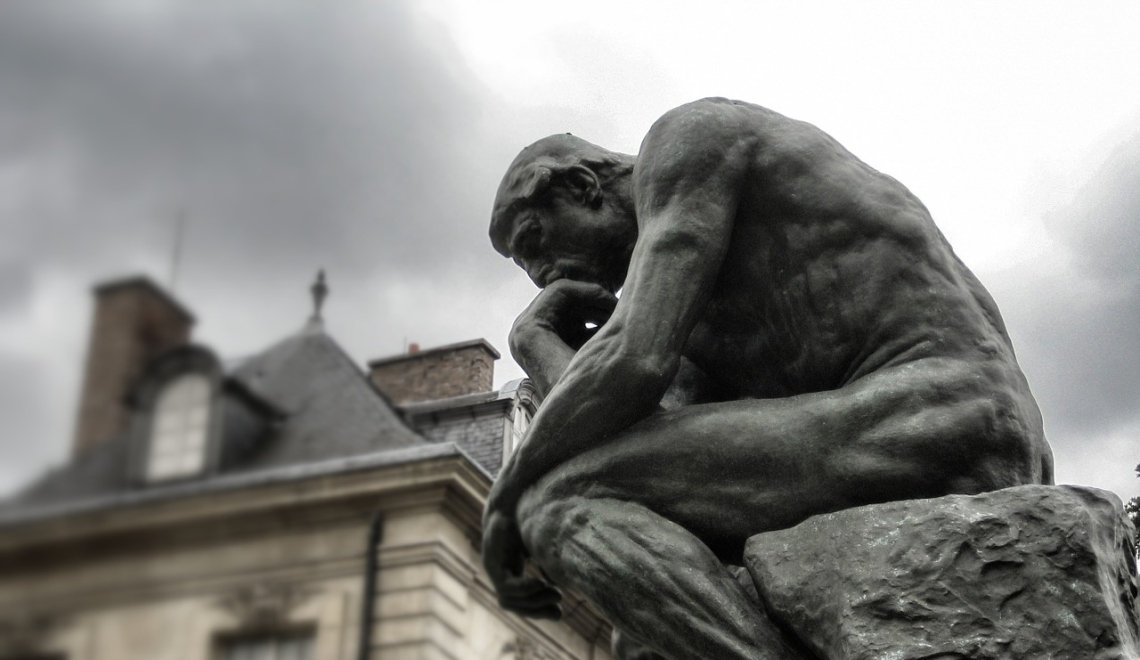 The Thinker Sculpture Rodin - jstarj - pixabay Abbildung von Der Denker - Statute von Rodin