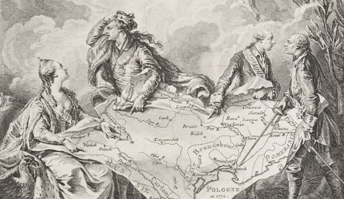 Allegory of the 1st partition of Poland (Noël Le Mire) Allegory of the 1st partition of Poland (Noël Le Mire)