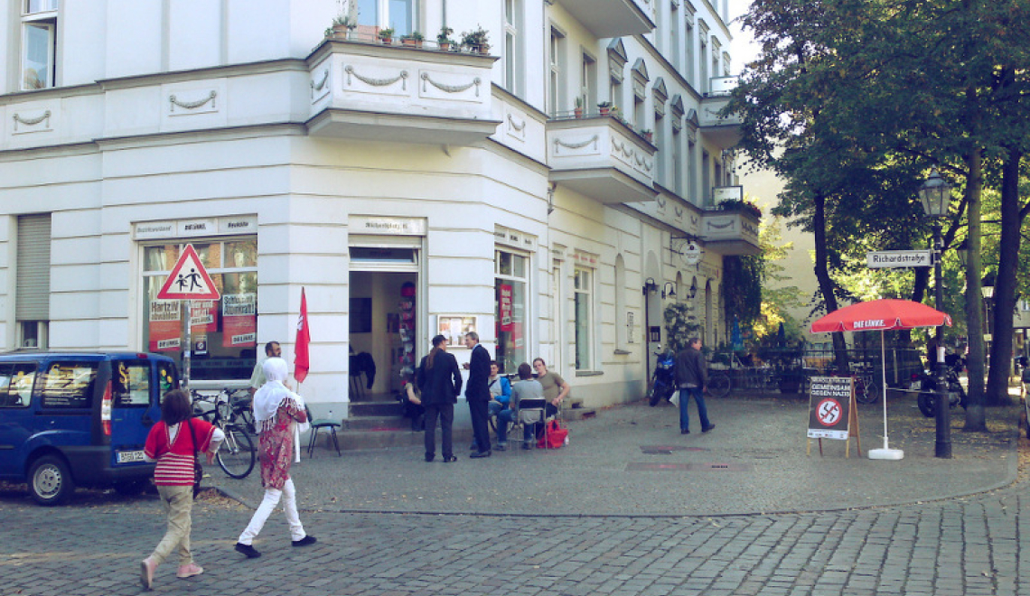 Abbildung von Ladenecke am Richardplatz