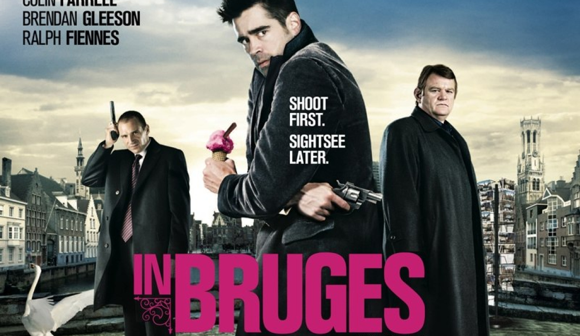 BluRay DVD Covers zum Kinofilm - Bruegge sehen und sterben - 2008 Abbildung des BluRay DVD Covers zum Kinofilm - Bruegge sehen und sterben - 2008
