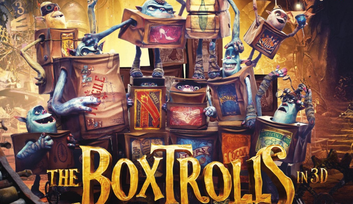 BluRay DVD Covers zum Kinofilm - Boxtrolls - 2014 Abbildung des BluRay DVD Covers zum Kinofilm - Boxtrolls - 2014