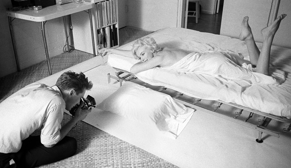 Douglas Kirkland Self Portrait with Marilyn Monroe Douglas Kirkland Self Portrait with Marilyn Monroe