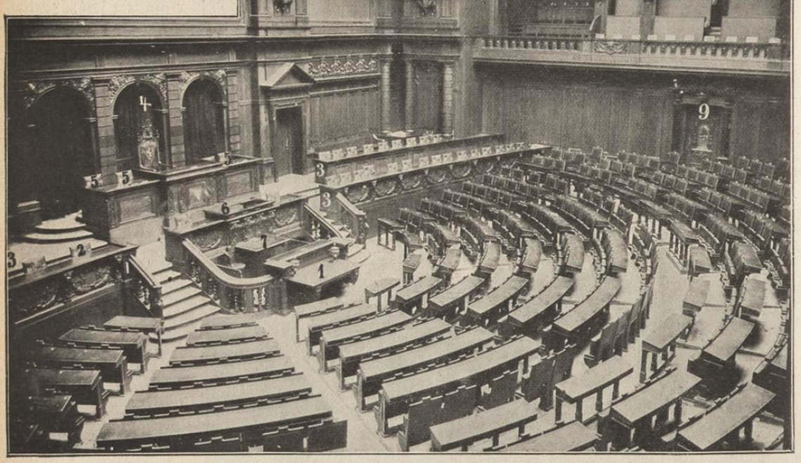 Deutscher Reichstag 1903 - Augsburger Postzeitung - Wikimedia Abbildung Deutscher Reichstag 1903