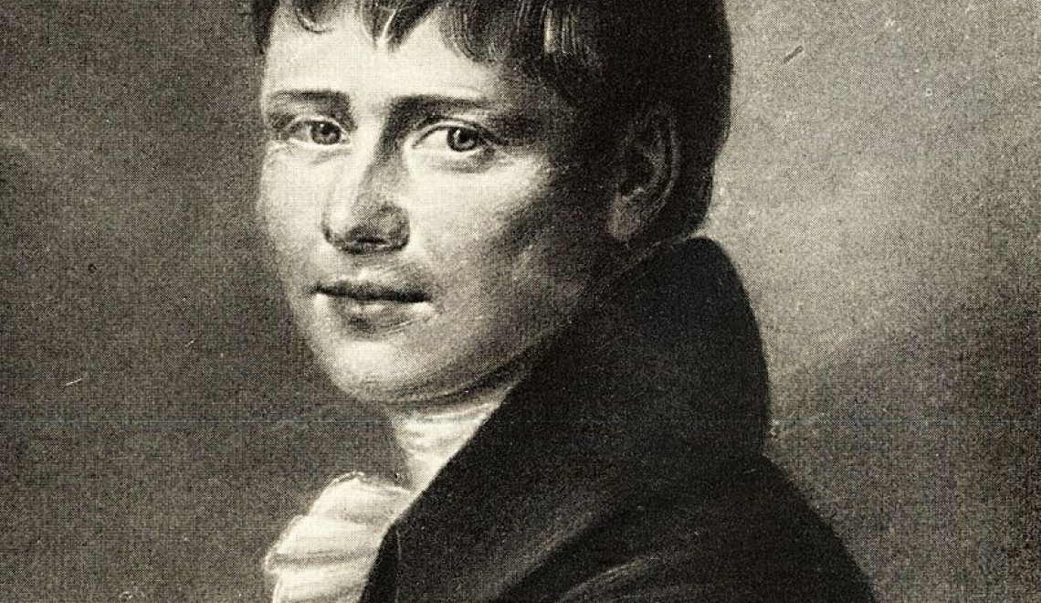Heinrich von Kleist - Artist unknown - from Wikimedia Commons - PD Abbildung von Heinrich von Kleist als Portrait