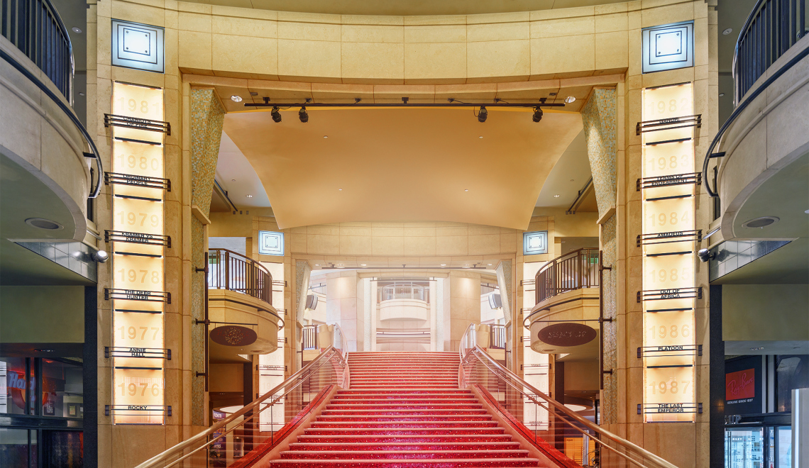 Hollywood Dolby Theatre - Place of the Academy Awards (Oscars) Abbildung des Eingangs (Dolby Theatre, Hollywood)