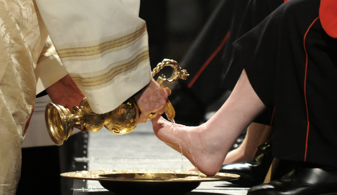 Maundy Thursday - Gründonnerstag Fußwaschung Maundy Thursday - Gründonnerstag Fußwaschung