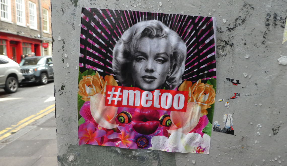 Marilyn Monroe auf einem metoo Poster - duncan c - Flickr Abbildung von Marilyn Monroe auf einem metoo Poster