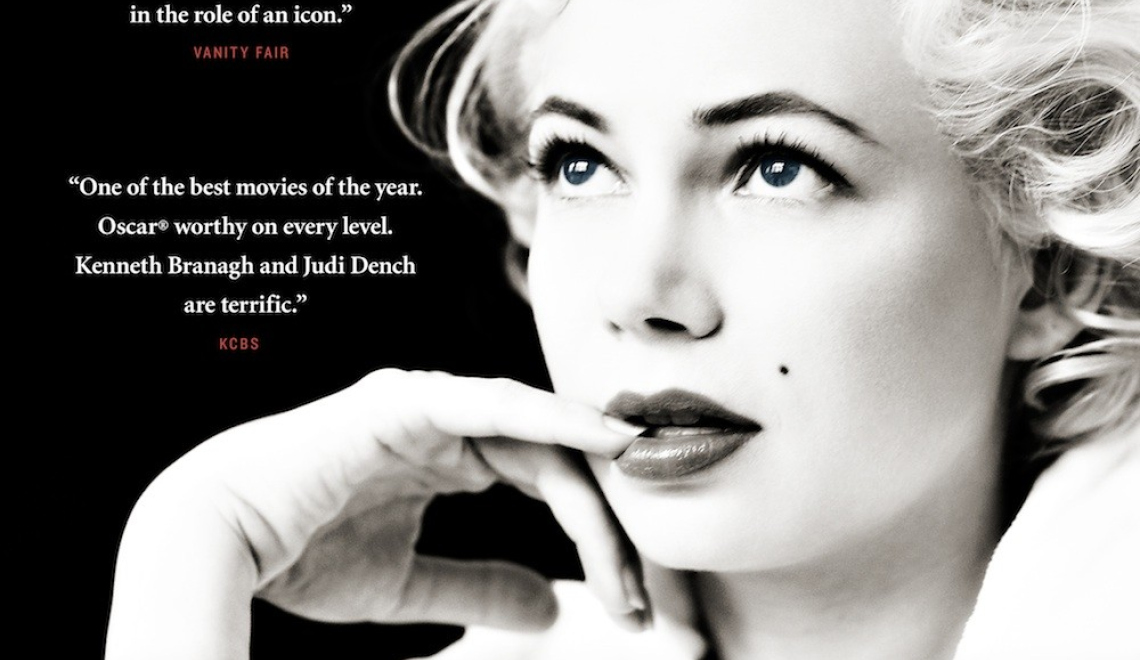 BluRay DVD Covers zum Kinofilm - My Week With Marilyn - 2011 Abbildung des BluRay DVD Covers zum Kinofilm - My Week With Marilyn - 2011
