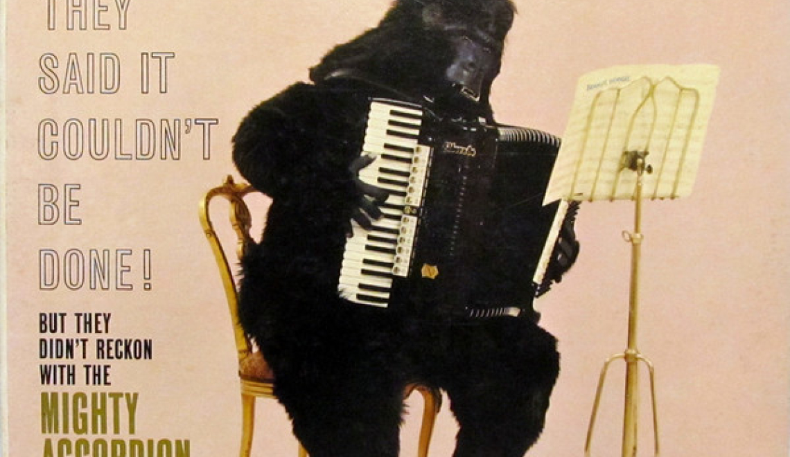 Plattencover They Said It Couldn't Be Done - The Mighty Accordion Band - 1959