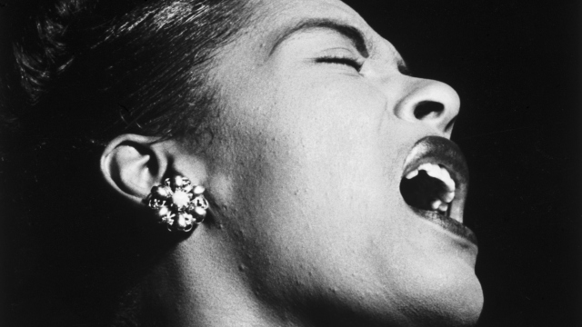 Abbildung der Sängerin Billie Holiday