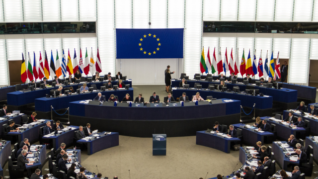 EU Parlament Plenarsaal 2015