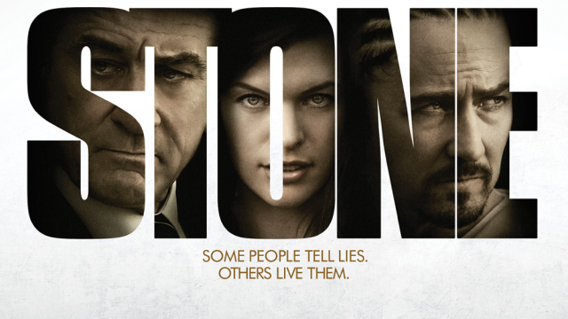 Abbildung des BluRay DVD Covers zum Kinofilm - Stone - 2010