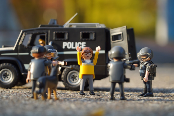 Abbildung von Playmobil Polizei Figuren