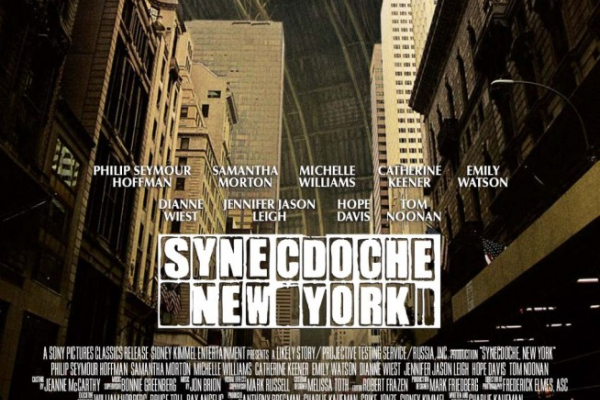 Abbildung des BluRay DVD Covers zum Kinofilm - Synecdoche New York - 2008