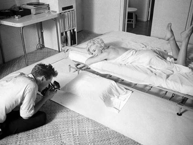 Douglas Kirkland Self Portrait with Marilyn Monroe