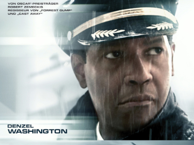 Abbildung von Filmposter - The Flight - aus dem Jahr 2012 mit Denzel Washington
