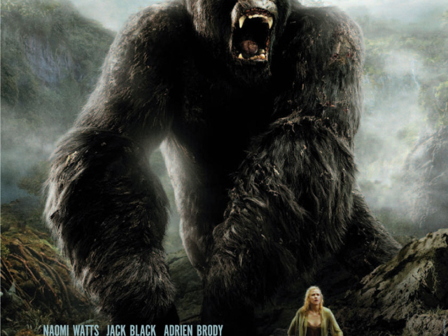 Abbildung des BluRay DVD Covers zum Kinofilm - King Kong - 2005