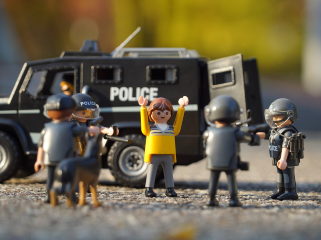 Abbildung von Playmobil Polizei Figuren