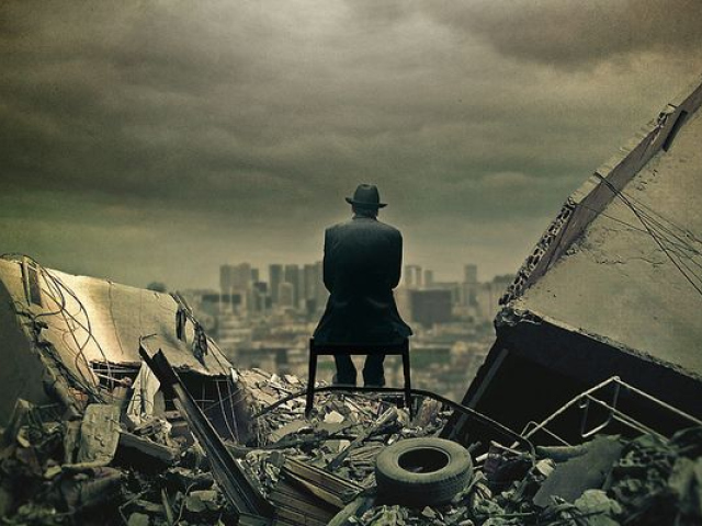 Dystopie einer Post Apokalypse