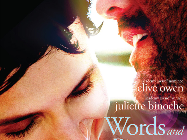 Abbildung des BluRay DVD Covers zum Kinofilm - Words and Pictures - 2014